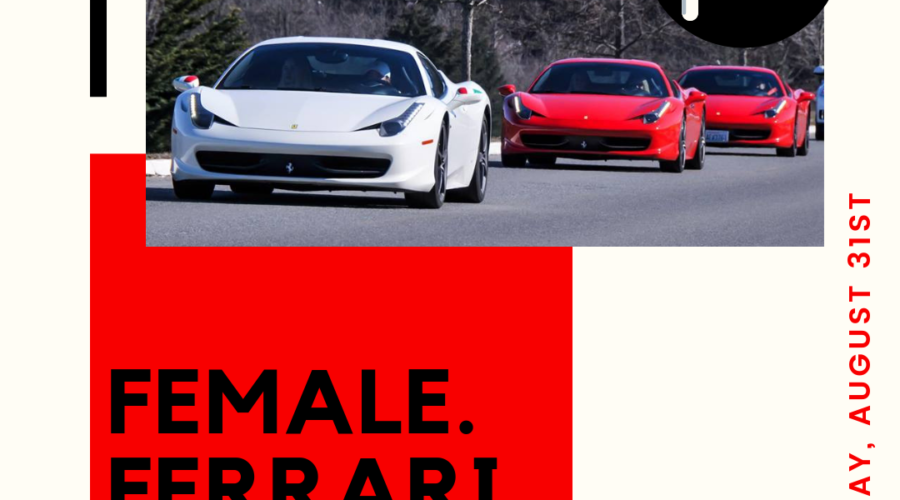 Female. Ferrari. FUN!