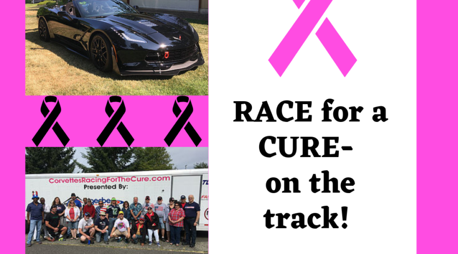 RACE for the Cure- on the Race Track!