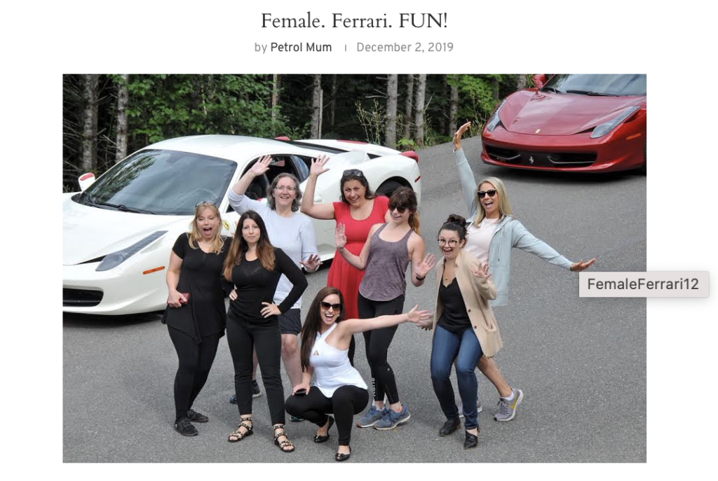 Female Ferrari Fun Jamei June